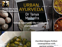 Tablet Screenshot of drtanyamalhotra.com